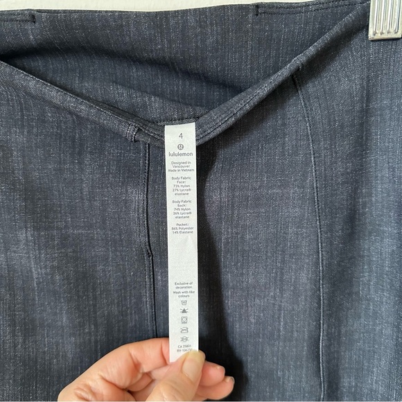 Lululemon Here To There High Rise 7/8 Pant Size 4 - Picture 11 of 12